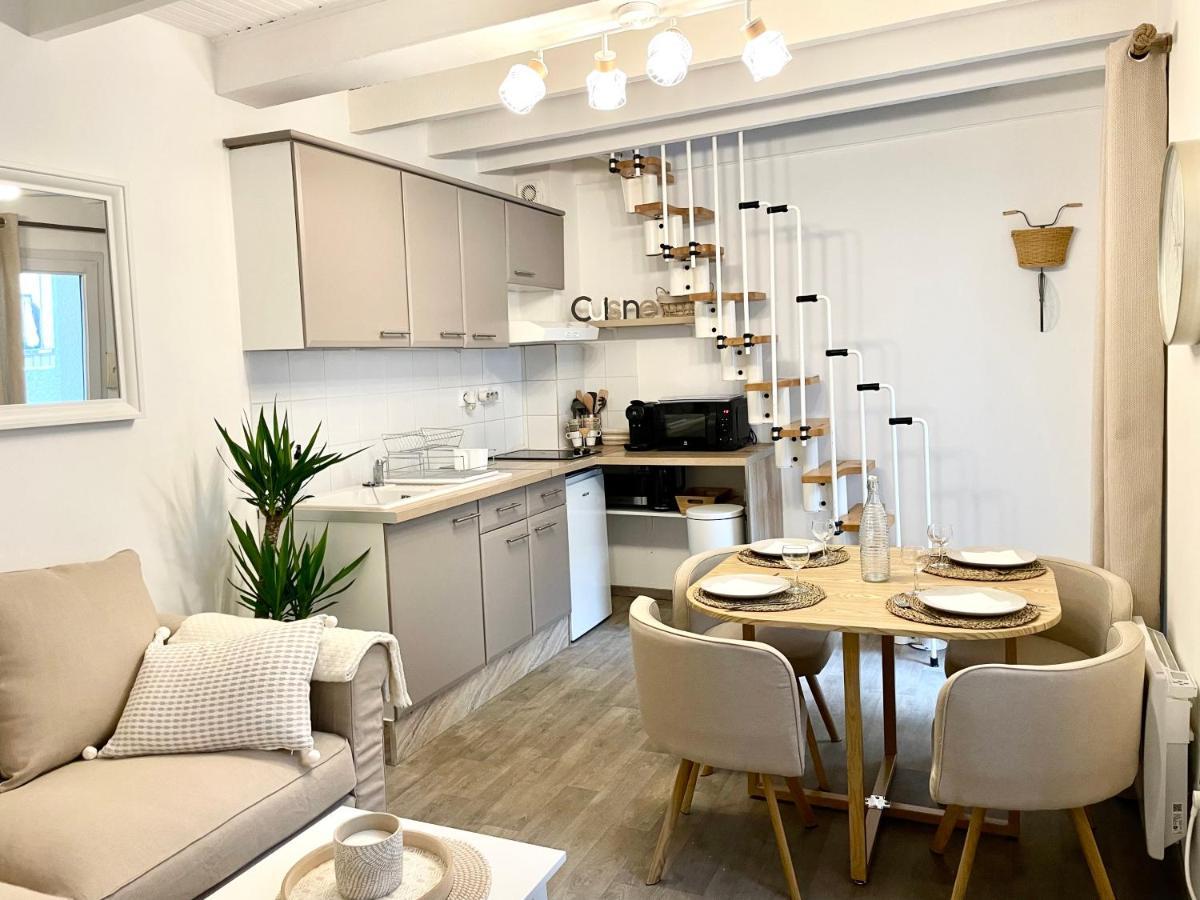 Magnifique T2 Duplex Secteur Gare/Theatre Apartment Sete Ngoại thất bức ảnh