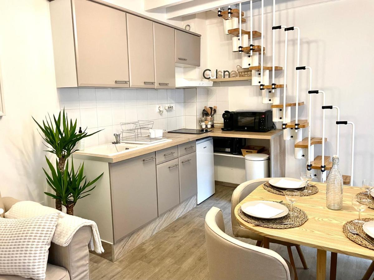 Magnifique T2 Duplex Secteur Gare/Theatre Apartment Sete Ngoại thất bức ảnh