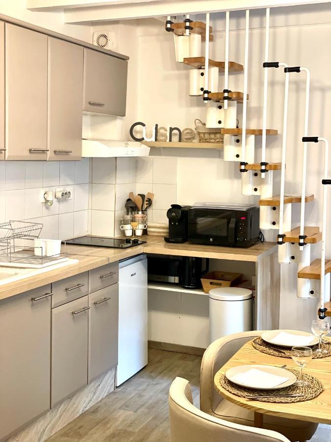 Magnifique T2 Duplex Secteur Gare/Theatre Apartment Sete Ngoại thất bức ảnh